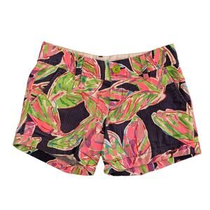 Lilly Pulitzer The Vias Palmetto Callahan Short - Womens Size 000 - Preowned